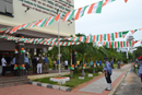 Director,  delivering Independence Day Address