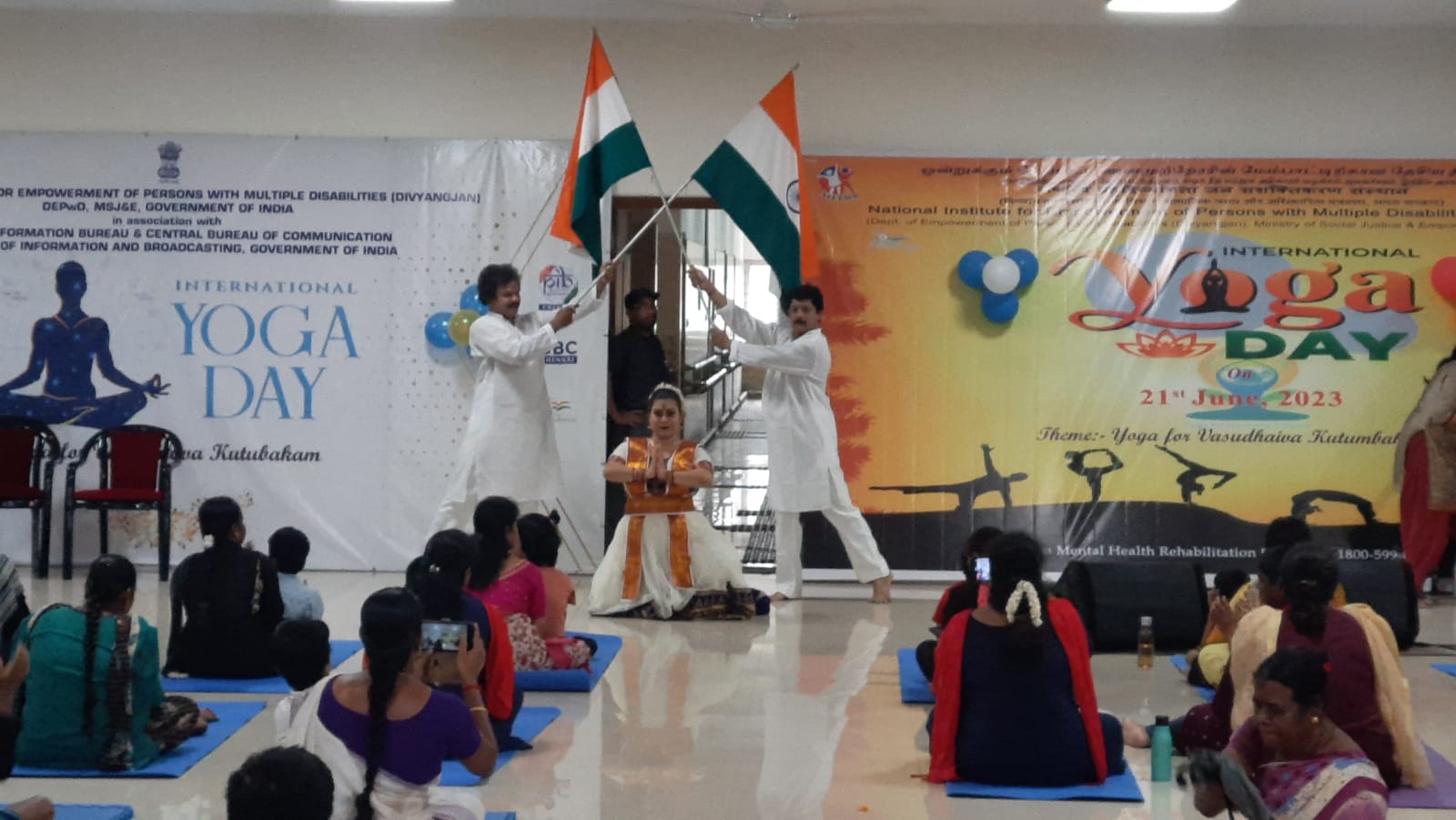 Cultural activities perfomed  by Regional Out Reach Bureau , MIB, GoI, Chennai